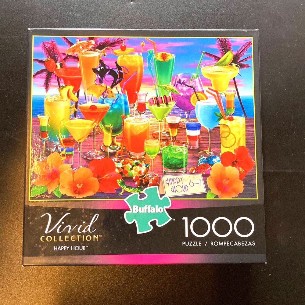 Vivid Collection Happy Hour 1000 piece jigsaw puzzle